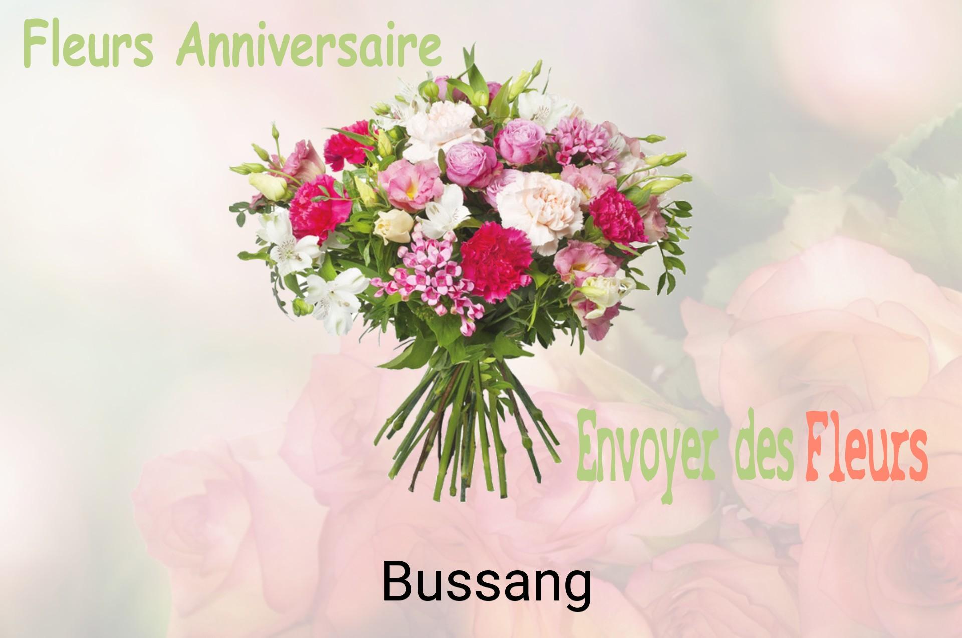 Bouquet de fleurs d’anniversaire livré à Bussang